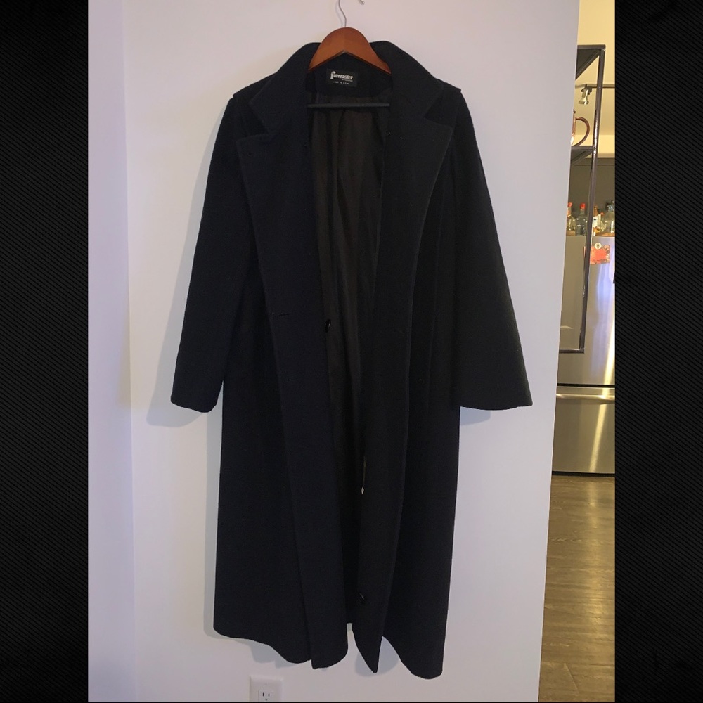 Women’s Vintage Wool Trench Coat
